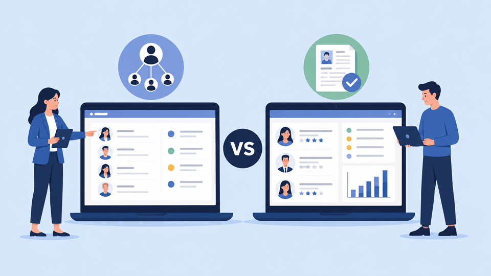 CRM de reclutamiento vs ATS: ¿cuál es la diferencia?