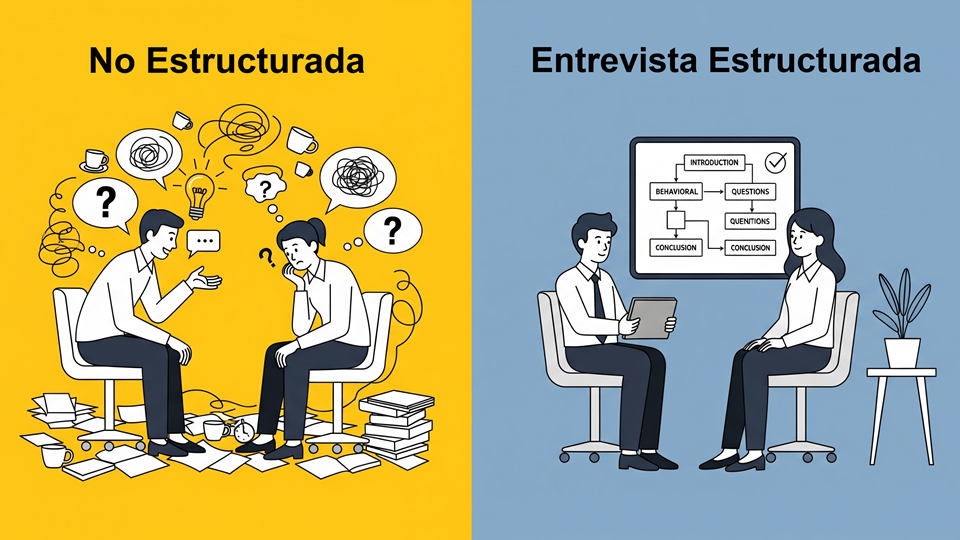 Entrevistas Estructuradas vs No Estructuradas: ¿Cuál es Mejor para tu Proceso de Contratación?